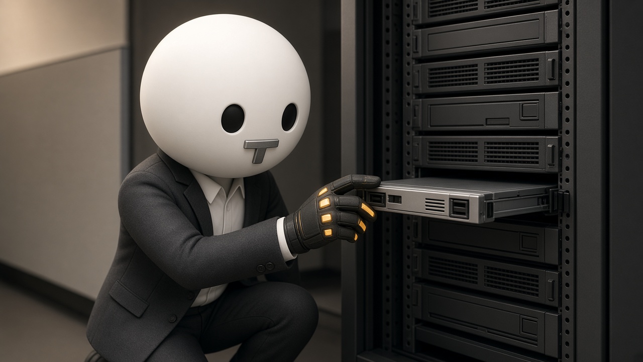 Agent Desk agent handling server hardware